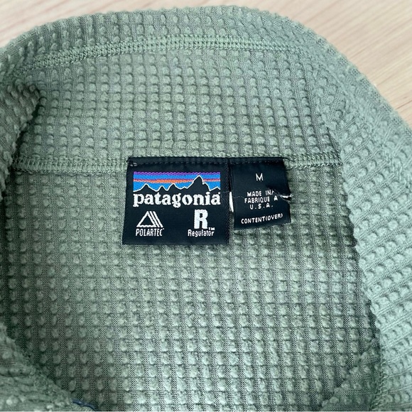 Vintage Patagonia R1 Flash Regulator Fleece Pullover Men’s Medium M - Picture 4 of 4